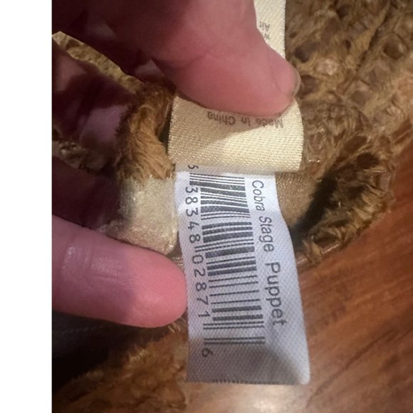 Rare Folksmanis puppets cobra stage puppet - Excellent Cond - Picture 11 of 13